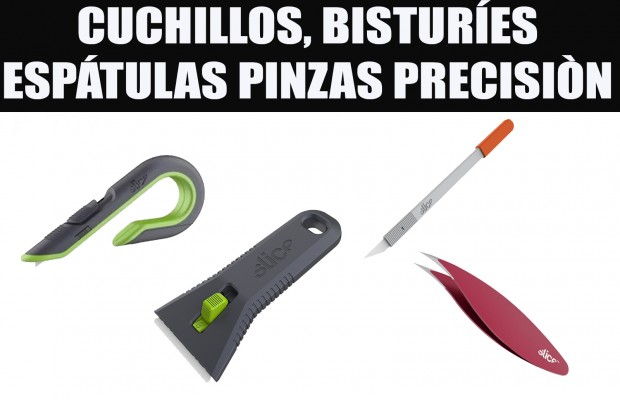 CUCHILLOS , PINZAS Y CORTADORES DE PRECISIÓN